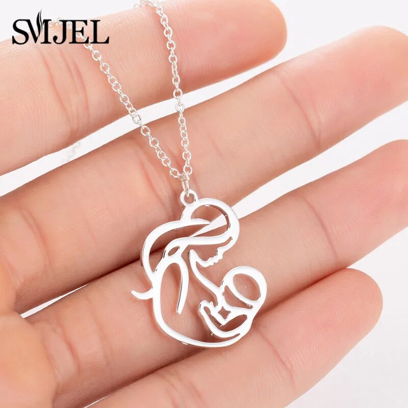 Stainless Steel Mother Pendant