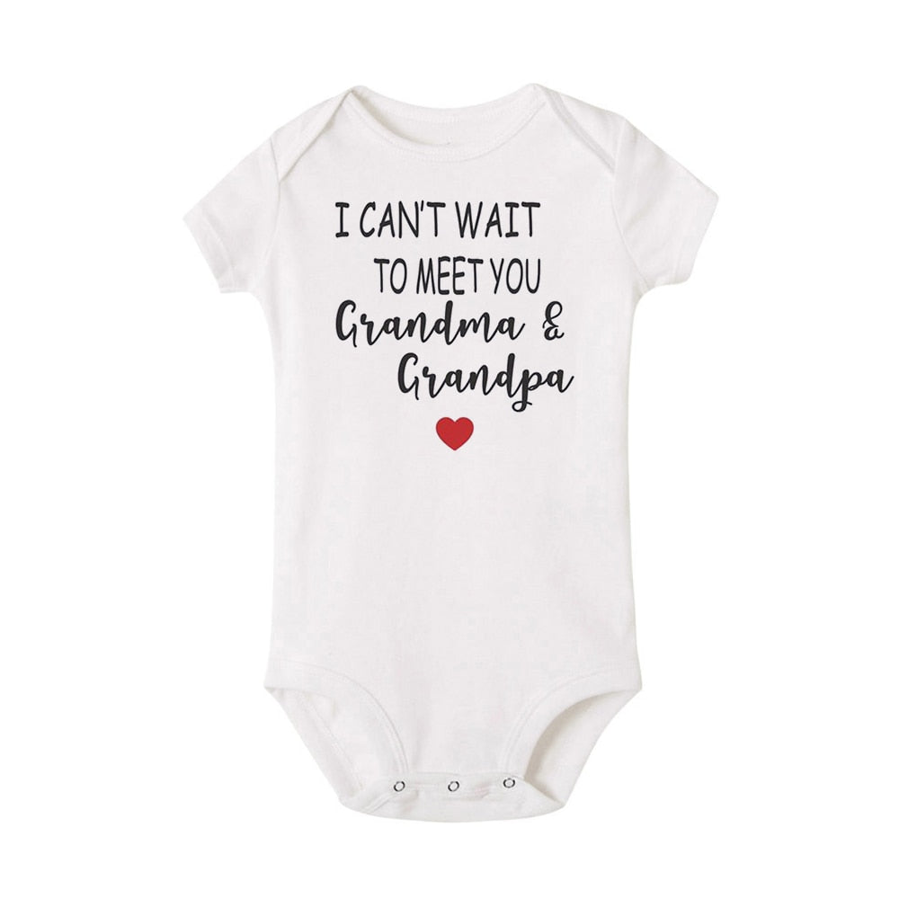 "Hello Auntie I Can't Wait To Meet You" Onesie